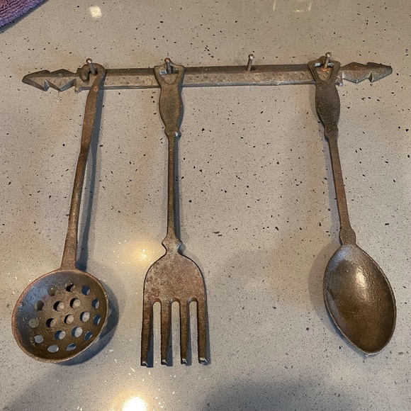 Other - Vintage hanging utensil wall decoration